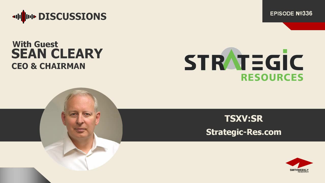 Discussion with Sean Cleary | Strategic Resources (TSXV:SR) | Iron-Vanadium-Titanium