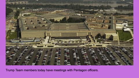 Trump Pentagon Meetings