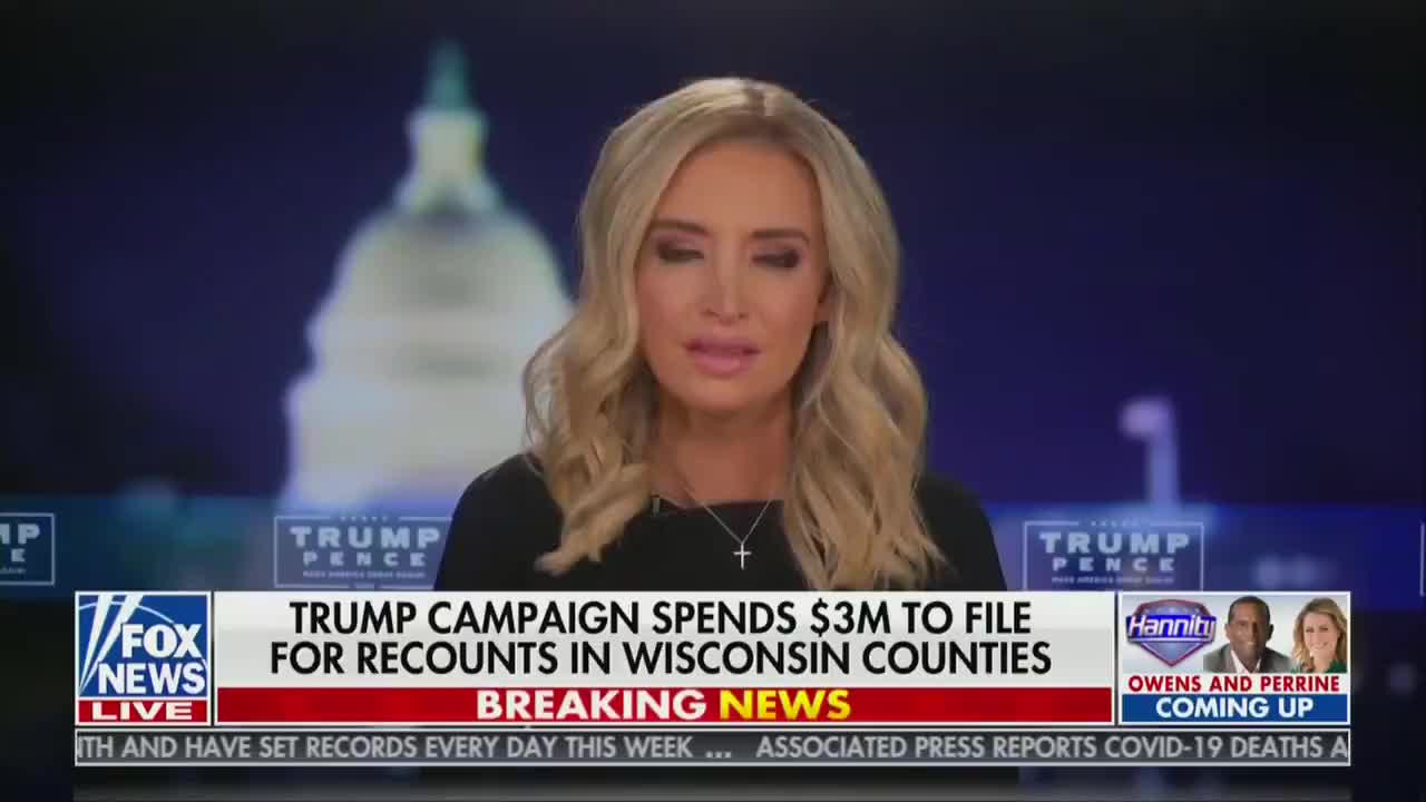 Kayleigh Mckinney. They are trying to change the rules of the voter count.