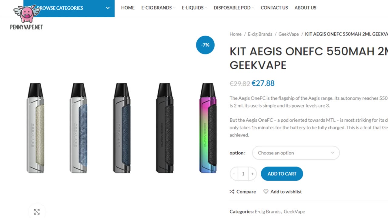 GeekVape Aegis One FC kit