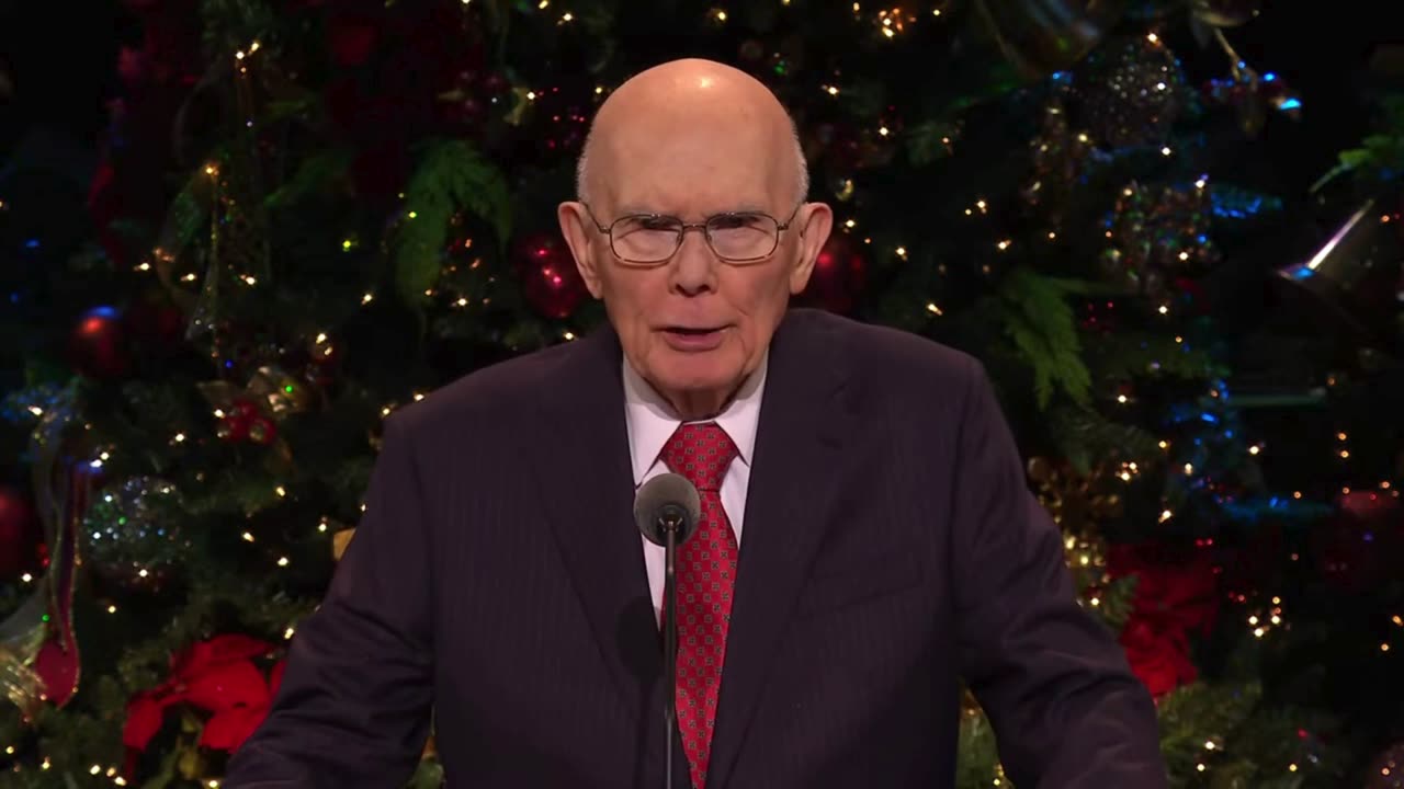 Dallin H. Oaks on the eternal goal of the message of Christmas | Christmas Devotional