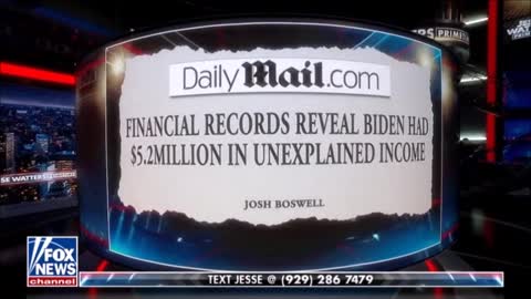 And We Know - Biden says he knew nothing of his sons businesses - Where did the $5.2 Mill come from