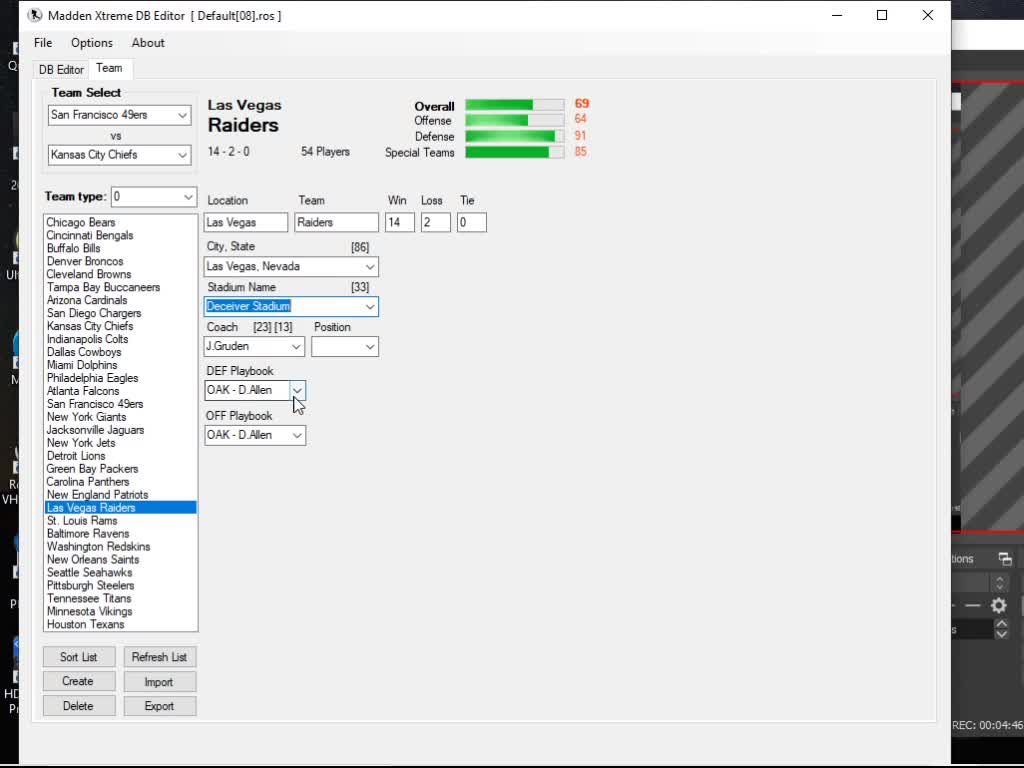 Xtreme DB Editor GUI Preview