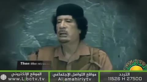 "Capitalist companies produce viruses so that they can generate / sell vaccinations" - Gaddafi, 2009