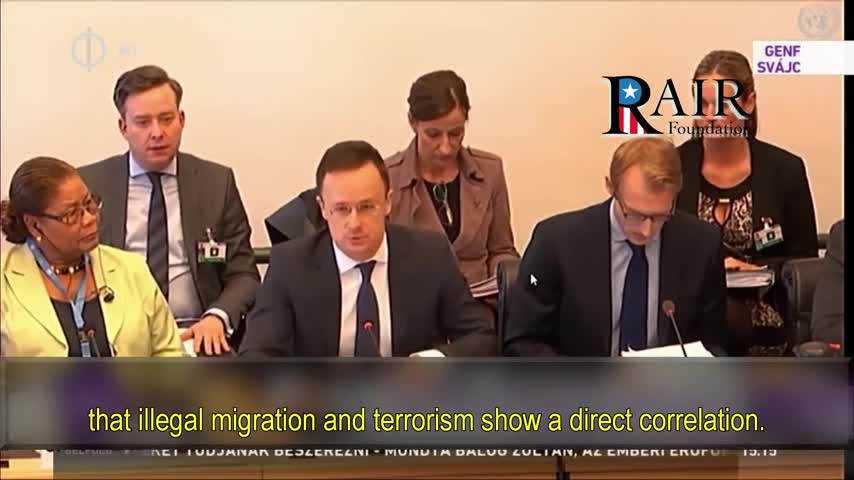 Hungarian FM, Péter Szijjártő addresses the United Nations - slams Soros, Multiculturalism, NGO's