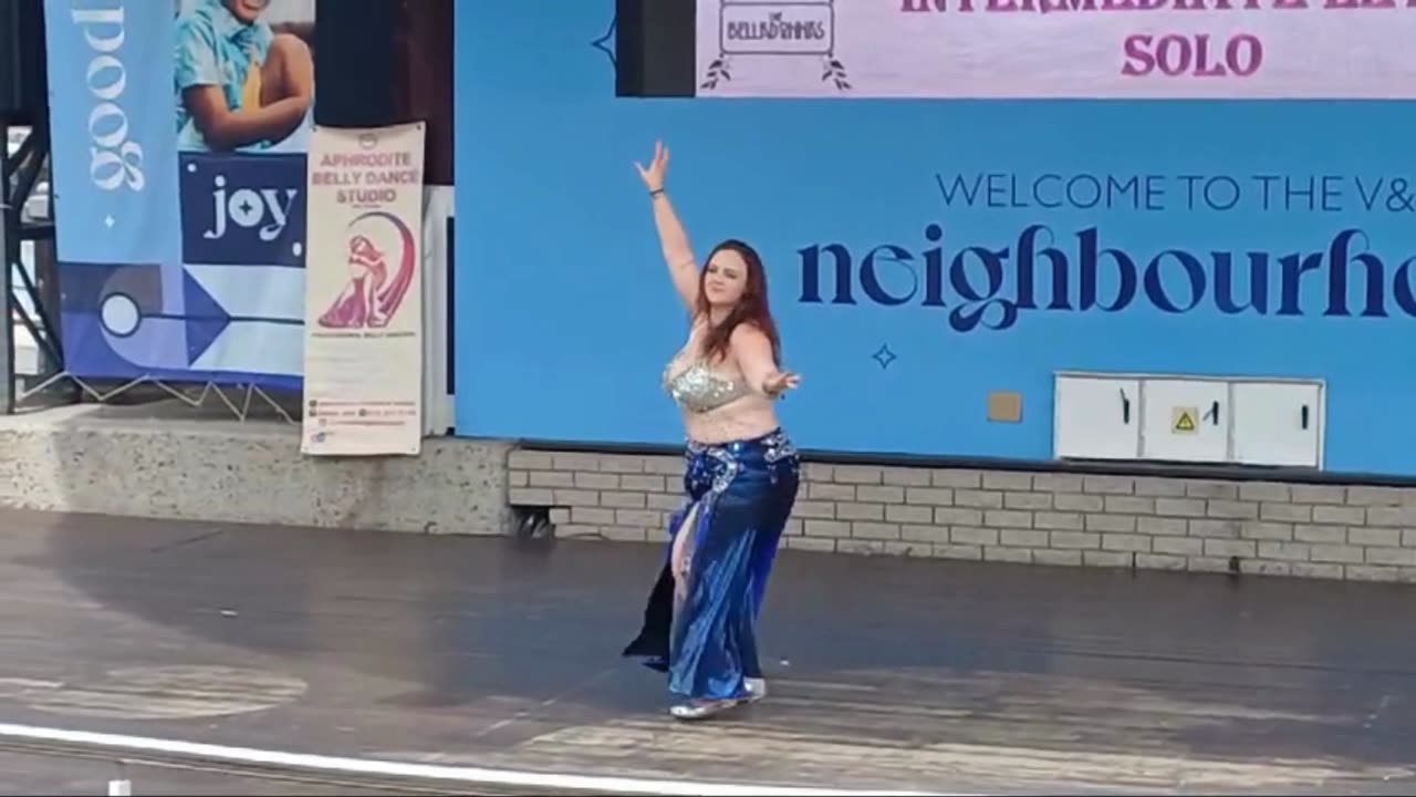 Belly dance at the Waterfront