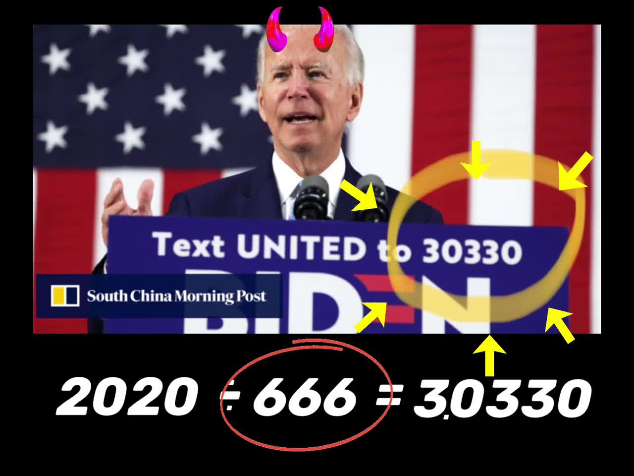 Where did Joe get his 30330 number?