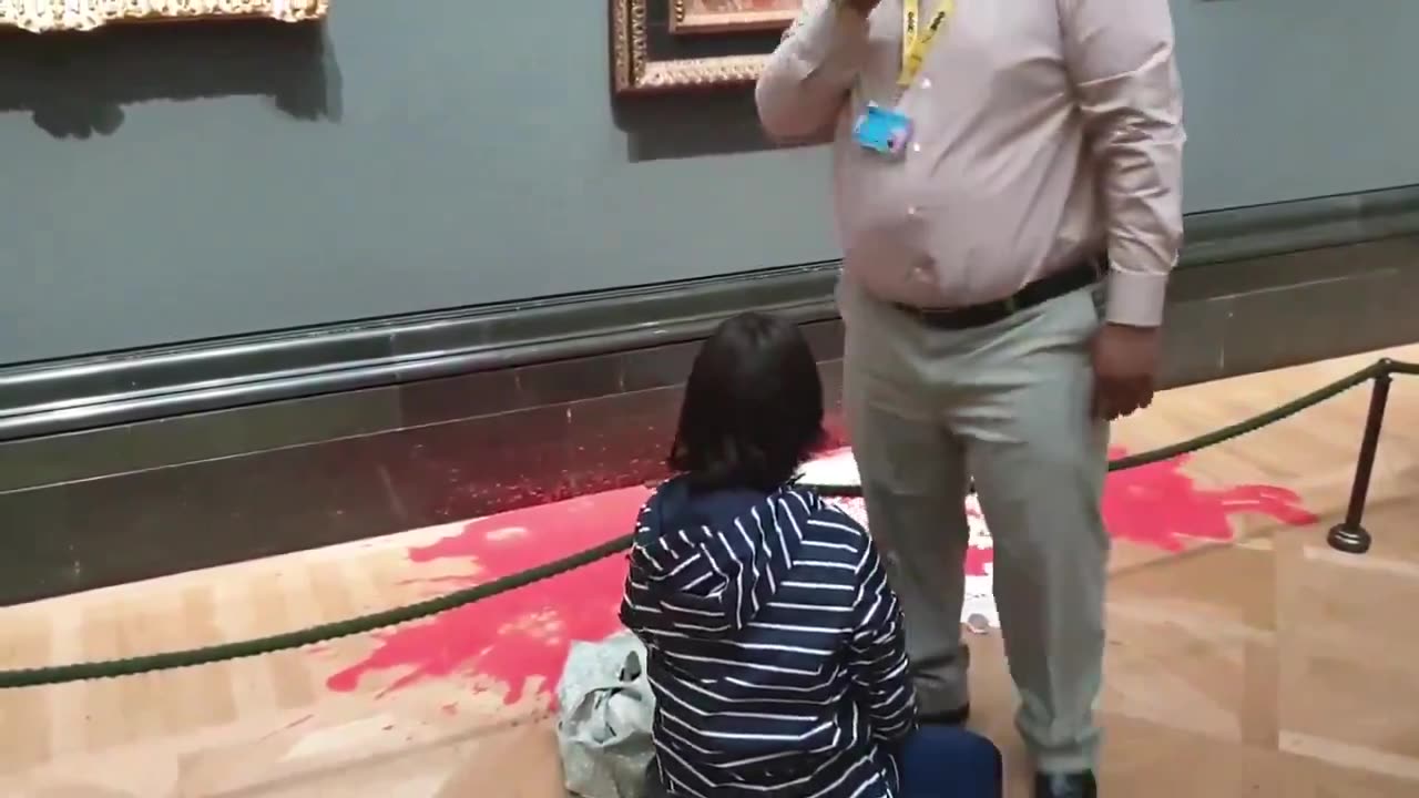 Young British women just attacked a Picasso painting to “Free Palestine”