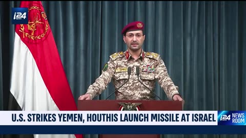 US forces strike Houthi targets after missile launched at Israel