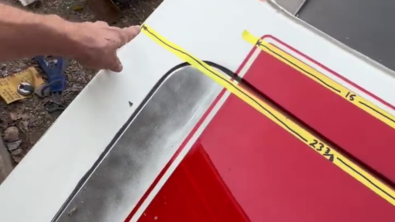 Billy GOAT TROLL Stripes Measure Up 69 Camaro Pace Car DIY Painting