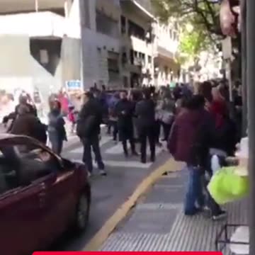 A bomb threat at the embassies of Israel and the United States in Buenos Aires, Argentina