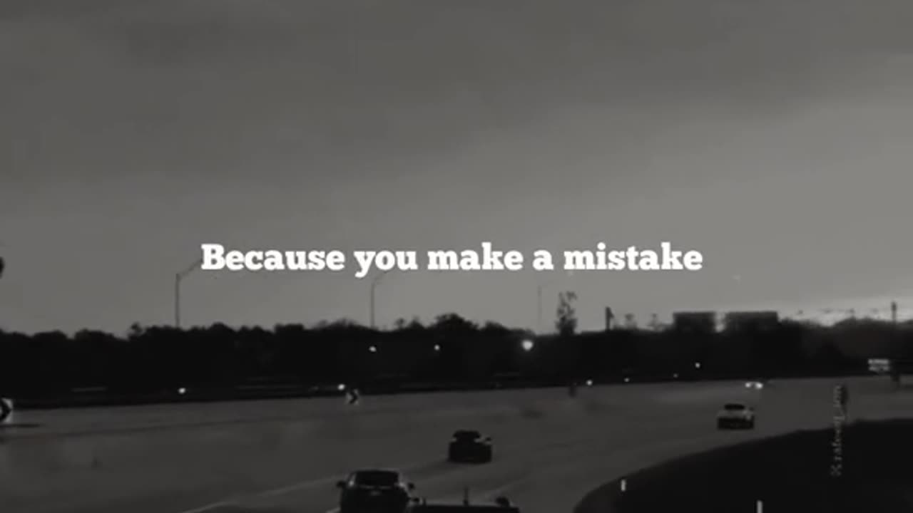 Don't Worry About Making Mistakes