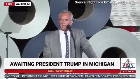 RFK Opened for President Trump