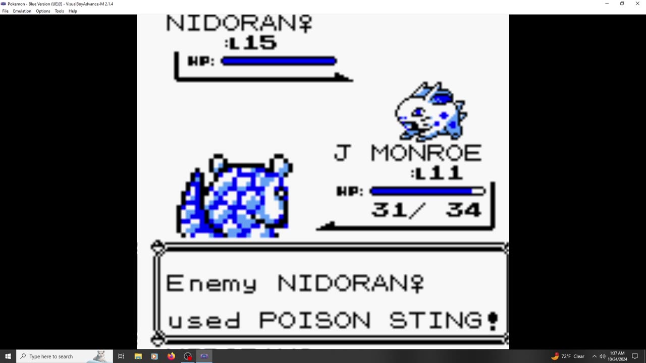 Myrmidon Rising - First Nuzlocke Challenge - Pokemon Blue pt. 3