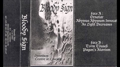 bloody sign - (1998) - dyonisos contre le crucifié (demo)