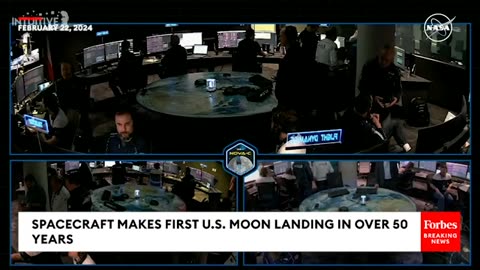 BREAKING NEWS: Spacecraft Makes First U.S. Moon Landing In Over 50 Years