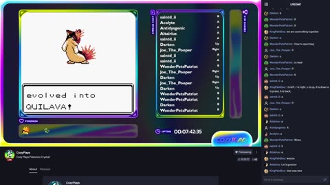 Night Team Beats Falkner! - Cozy.tv Plays Pokémon Crystal