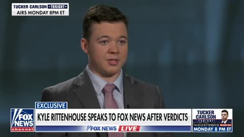 Rittenhouse tells Carlson he supports BLM and that his case had nothing to do with race