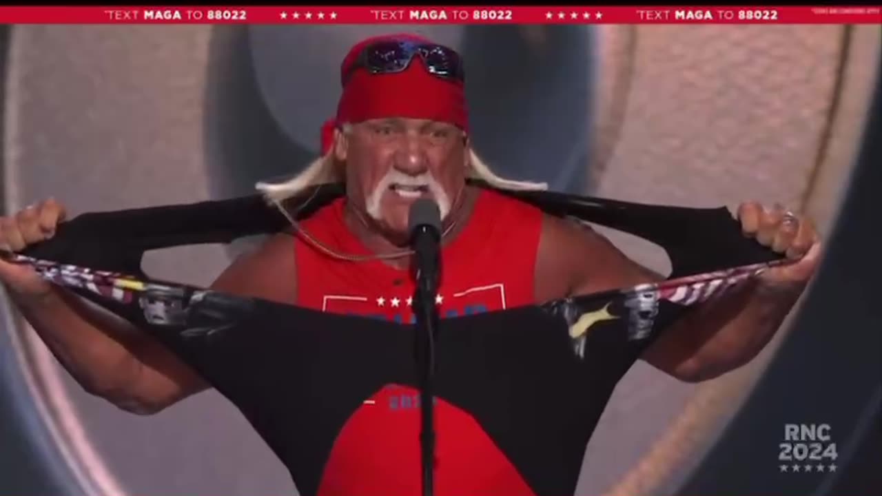 Hulk Hogan on Donald J Trump 💪🏻🇺🇸