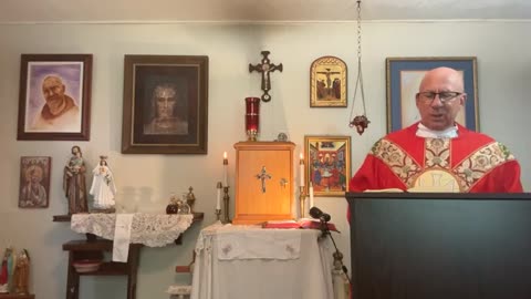 Adoration; Mass of Martyrs; homily on understanding Jesus