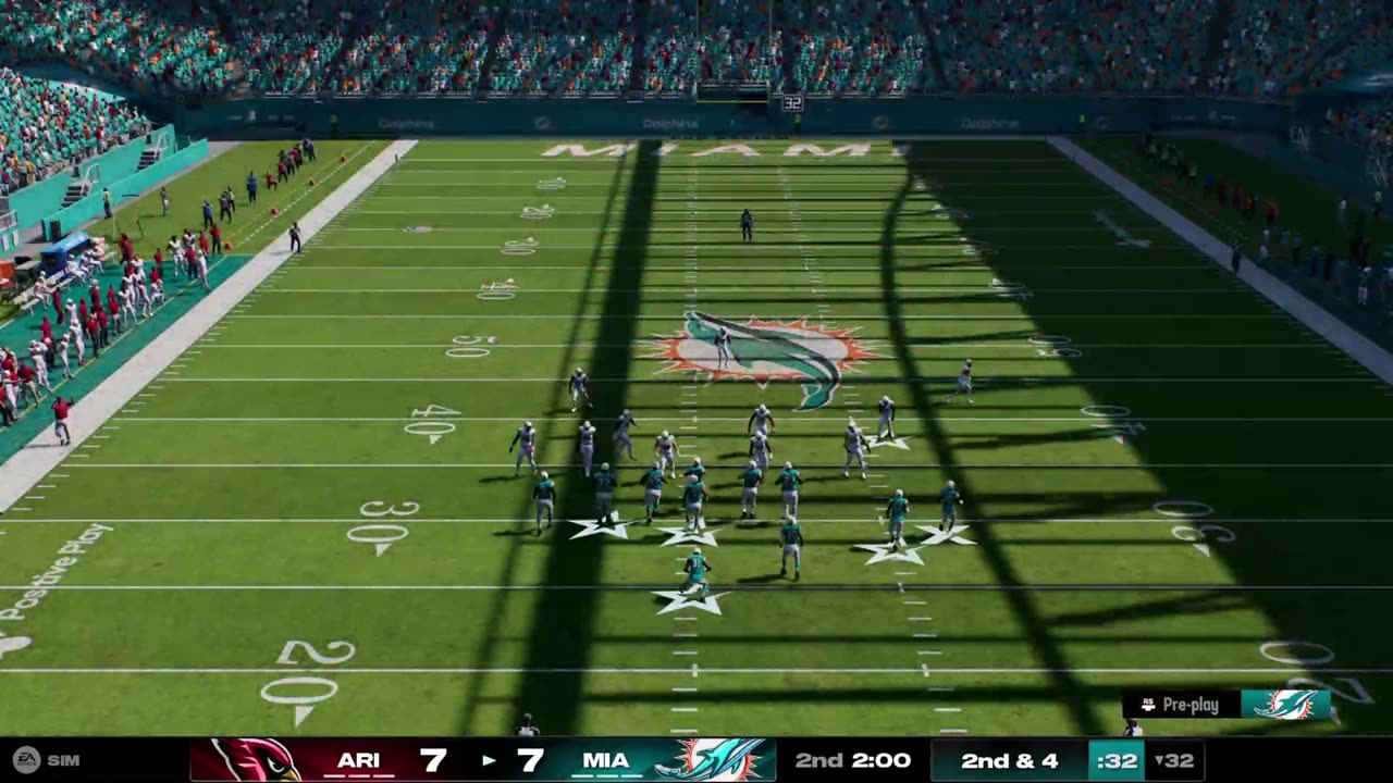 Madden 25 - Arizona Cardinals VS Miami Dolphins