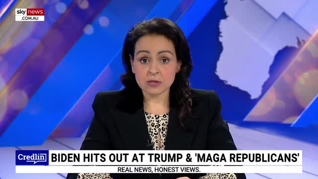 'Sinister backdrop': 'Biden's 'hate speech' matched 'dystopian aesthetic'
