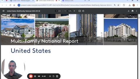 Analyzing Costar's National Multifamily Report
