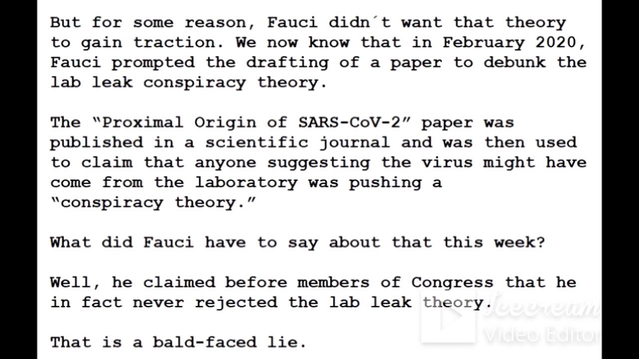 24-0111 - Americans Have Lost Faith in Institutions Because of the Flip-Flopping Faucis in Power