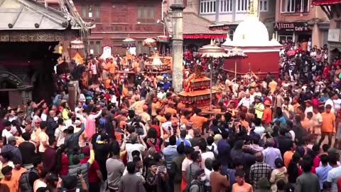 Devotees celebrate Lunar New Year in Nepal