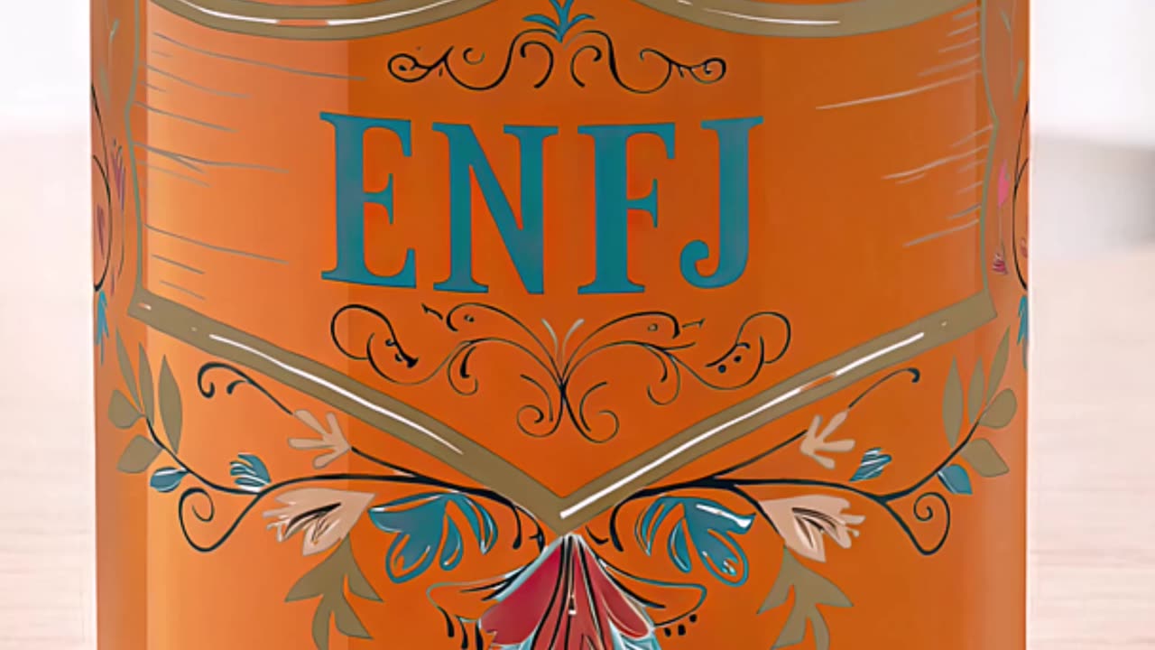 Show Off Your Personality with This Stylish ENFJ Glass! #ENFJ #Glassware