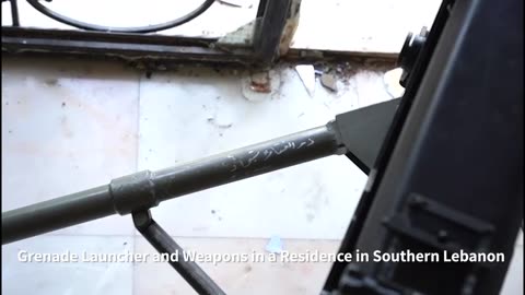 IDF: Underground Infrastructure, Weapons Caches, and Observation Posts