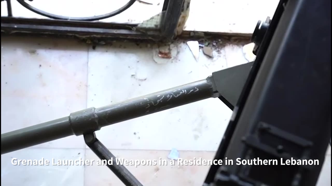 IDF: Underground Infrastructure, Weapons Caches, and Observation Posts