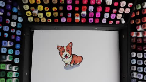 How to Draw a Corgi