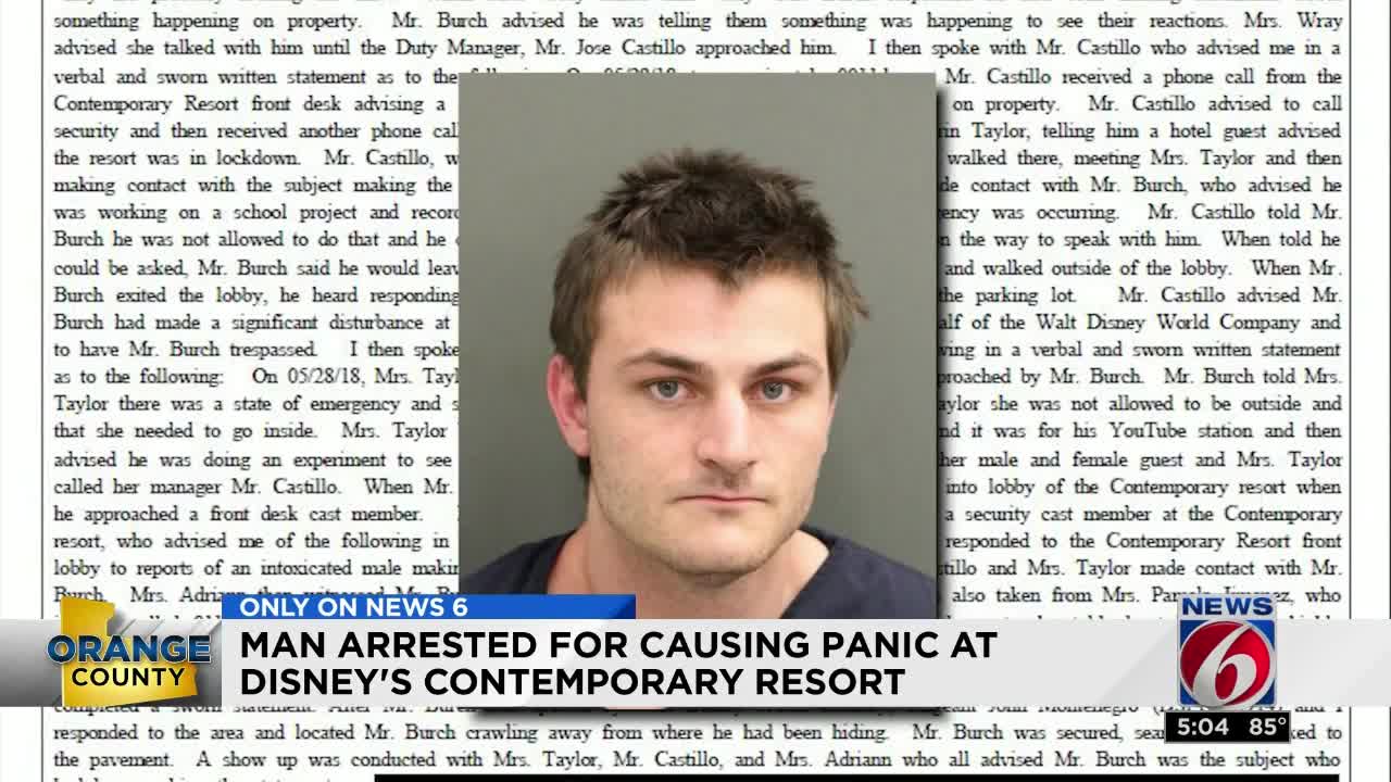 Man falsely tells Disney hotel guests there is active shooter