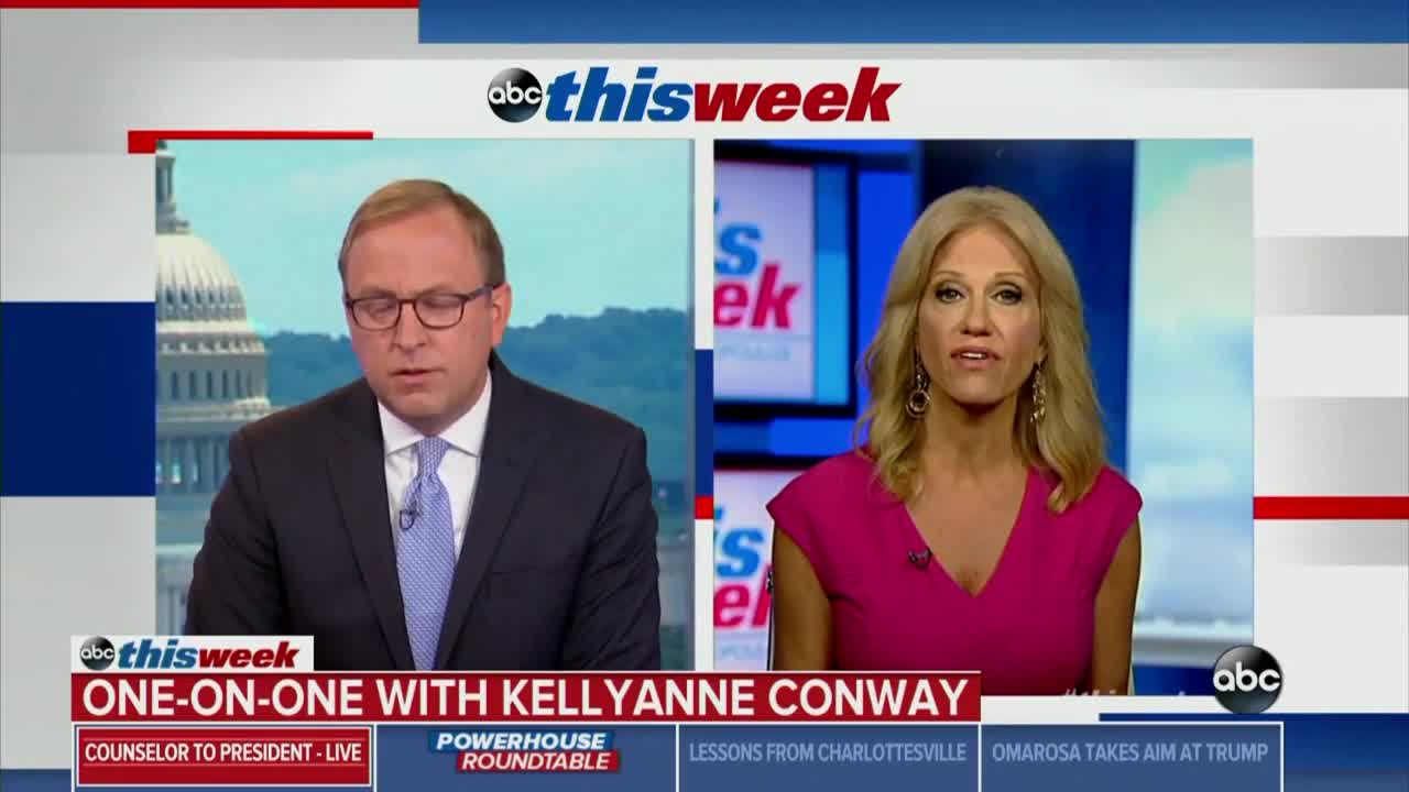ABC News’ Karl Asks Conway Who is Highest Level African-American in White House