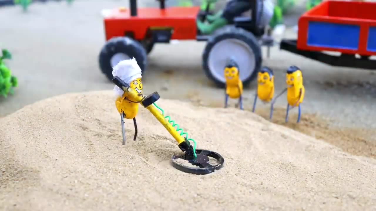 Top most Creative diy tractor 🚜 plough machine Science Project. Mini World