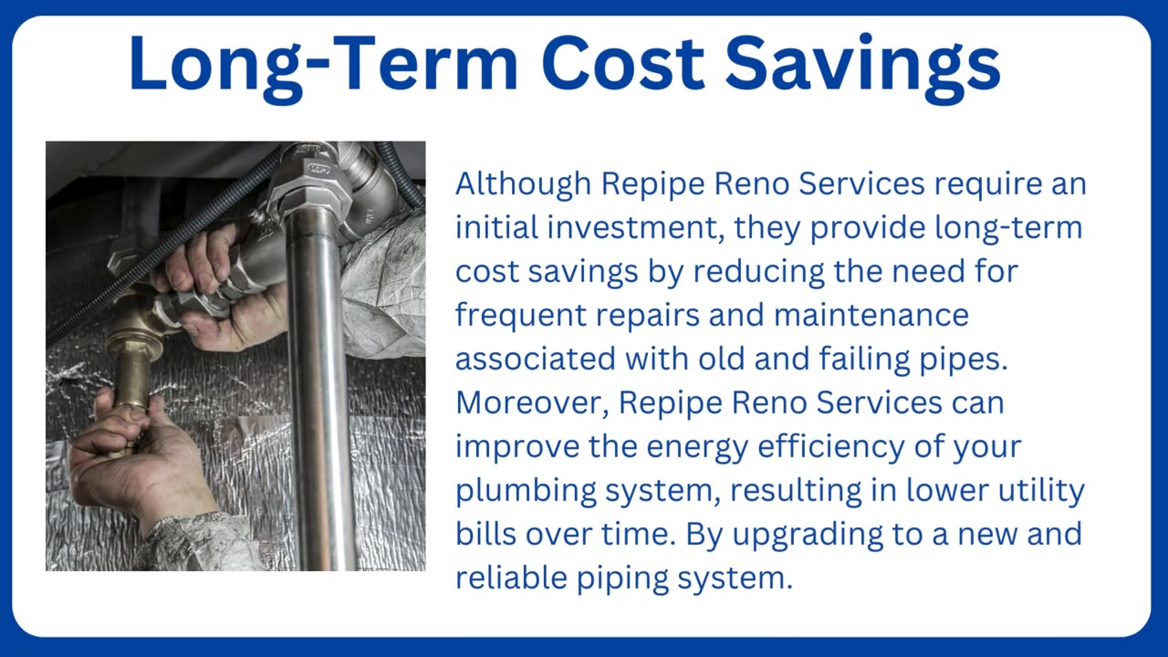 Benefits of Repipe Reno Services