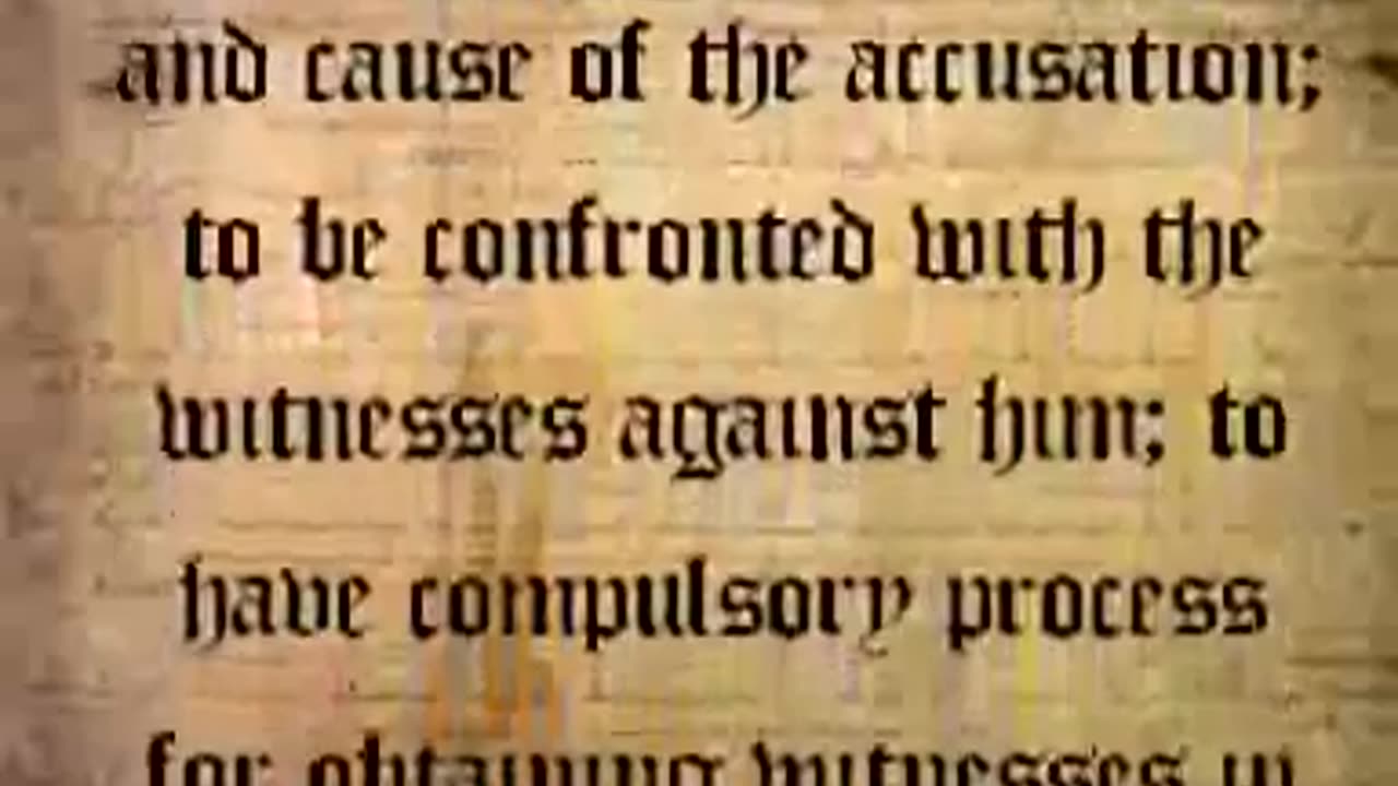The Bill of Rights