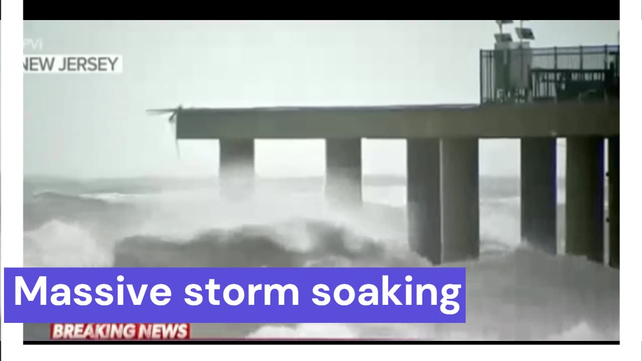 Massive STORM DRENCHES EAST COAST| NEW YORK | BREAKING NEWS