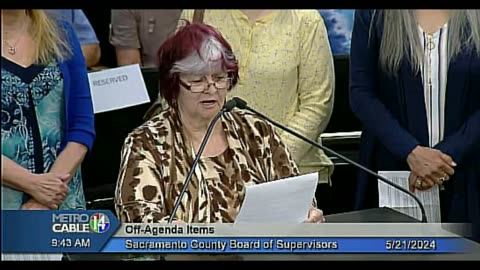 Sacramento County Board of Supervisor meeting