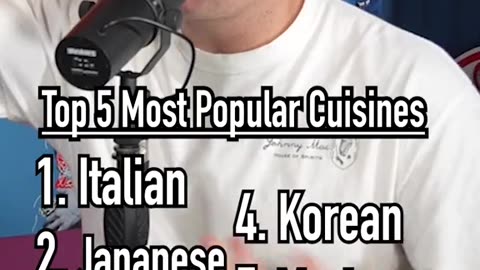 Top 5 foods in the world