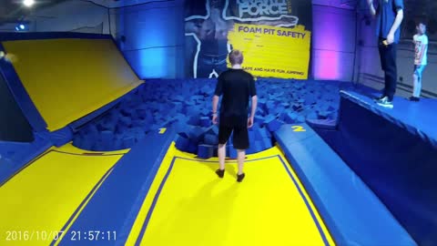INSANE FOAM PIT FLIPS!