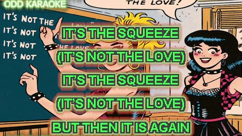 DOG RACE - IT'S THE SQUEEZE LYRICS VIDEO