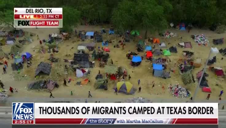 Border Conditions are "like a refugee camp"