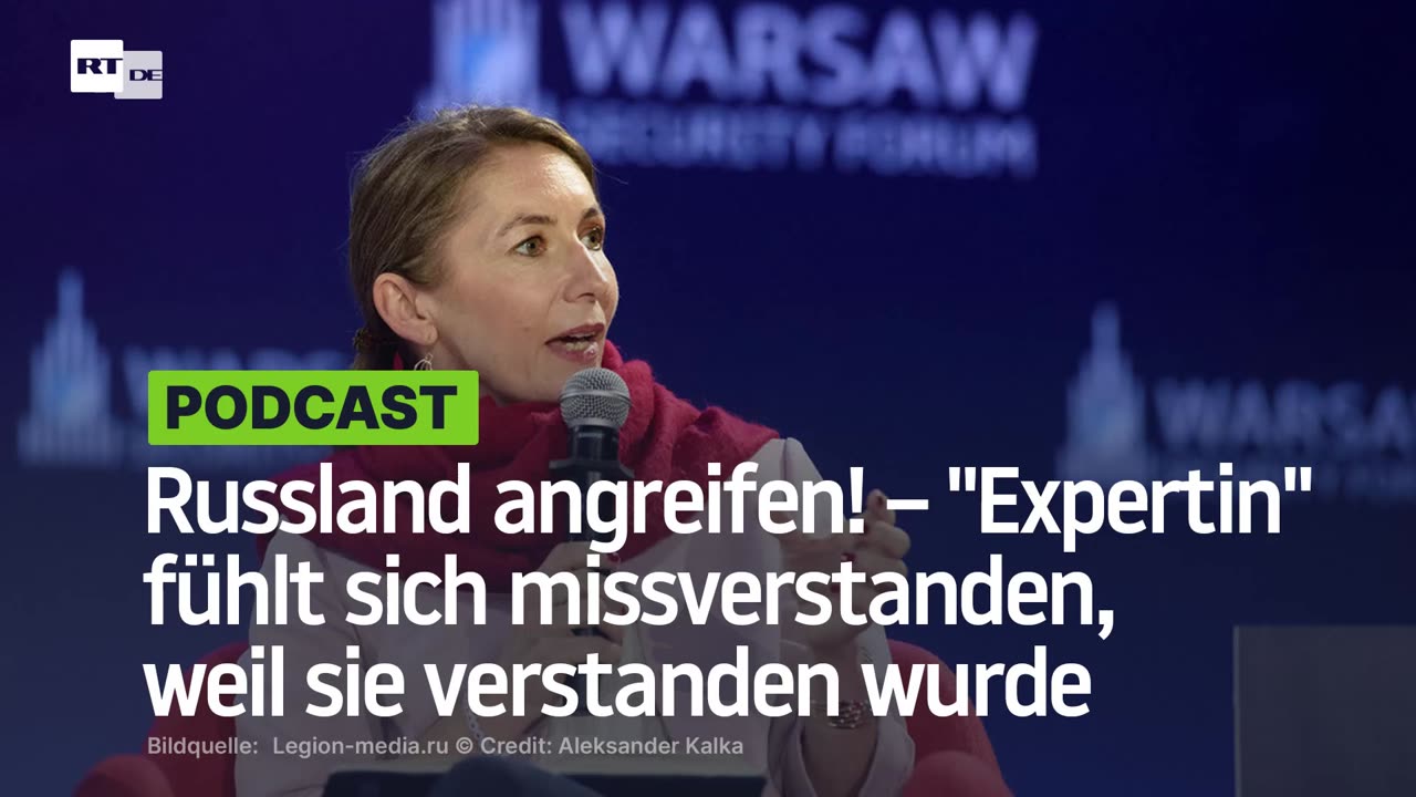 Russland angreifen! – "Expertin" Claudia Major fühlt sich missverstanden, weil sie verstanden wurde