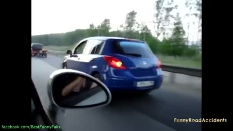 Funny road accidents compilation video || very funny ||