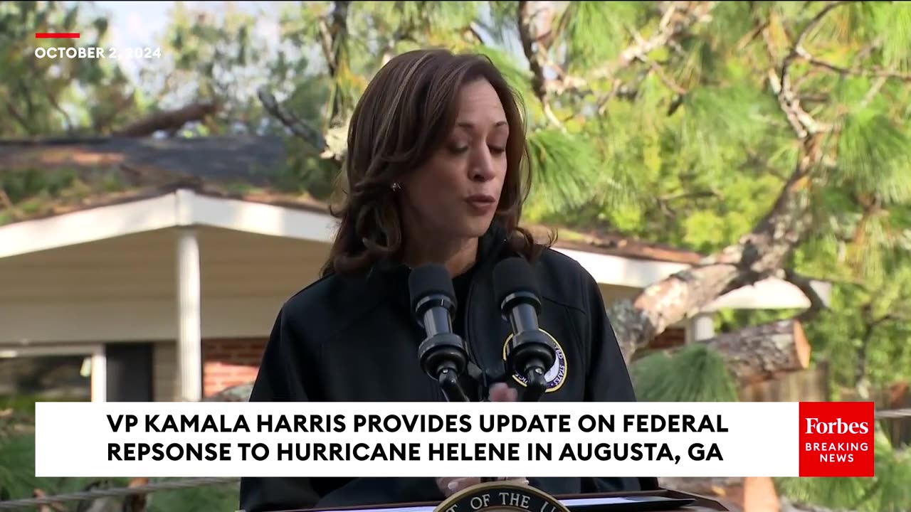 Kamala Harris- FEMA Is 'Providing $750 For Folks Who Need Immediate Needs Being Met' Due To Helene