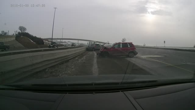 Vehicle Accident January 20 1247pm Southbound Deerfoot