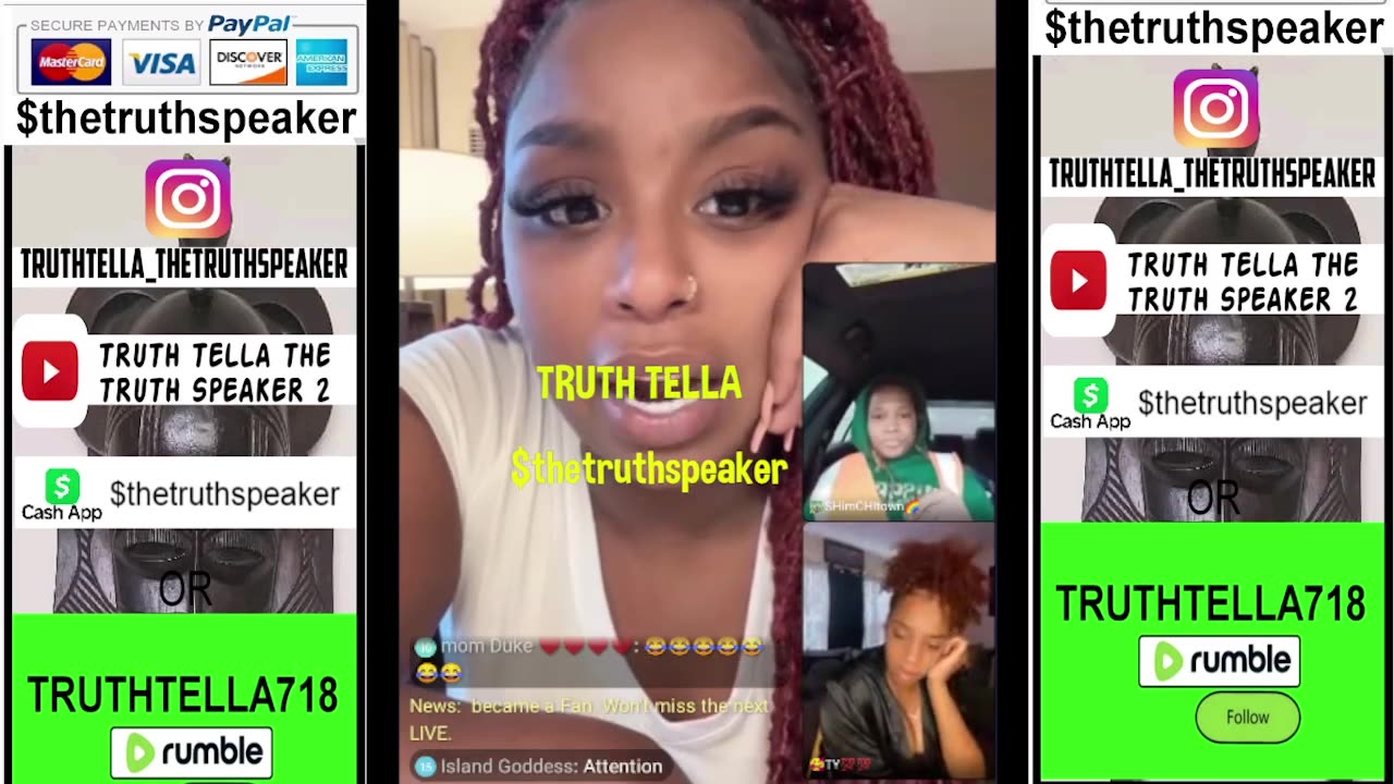 TASTYMOCHA & TY100 GO IN ON TRAP CECE & SEND HER RUNNING FROM THE LIVE