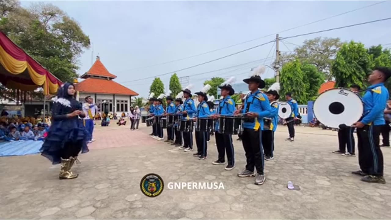 Drumband Lagu Alolo Sayang Cover Gema Nada Permusa